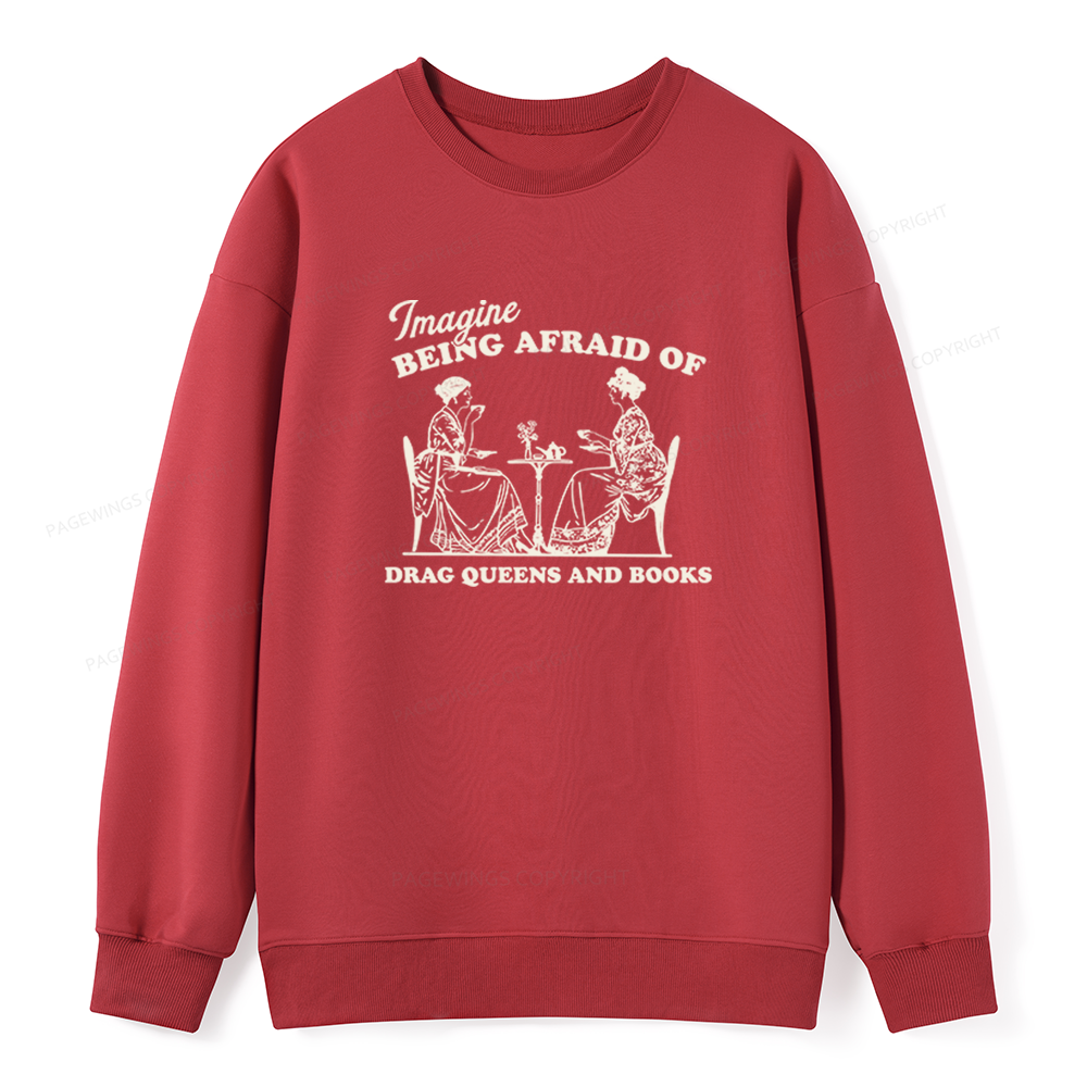 Pagewings Drag Queens Unisex Classic Sweatshirt