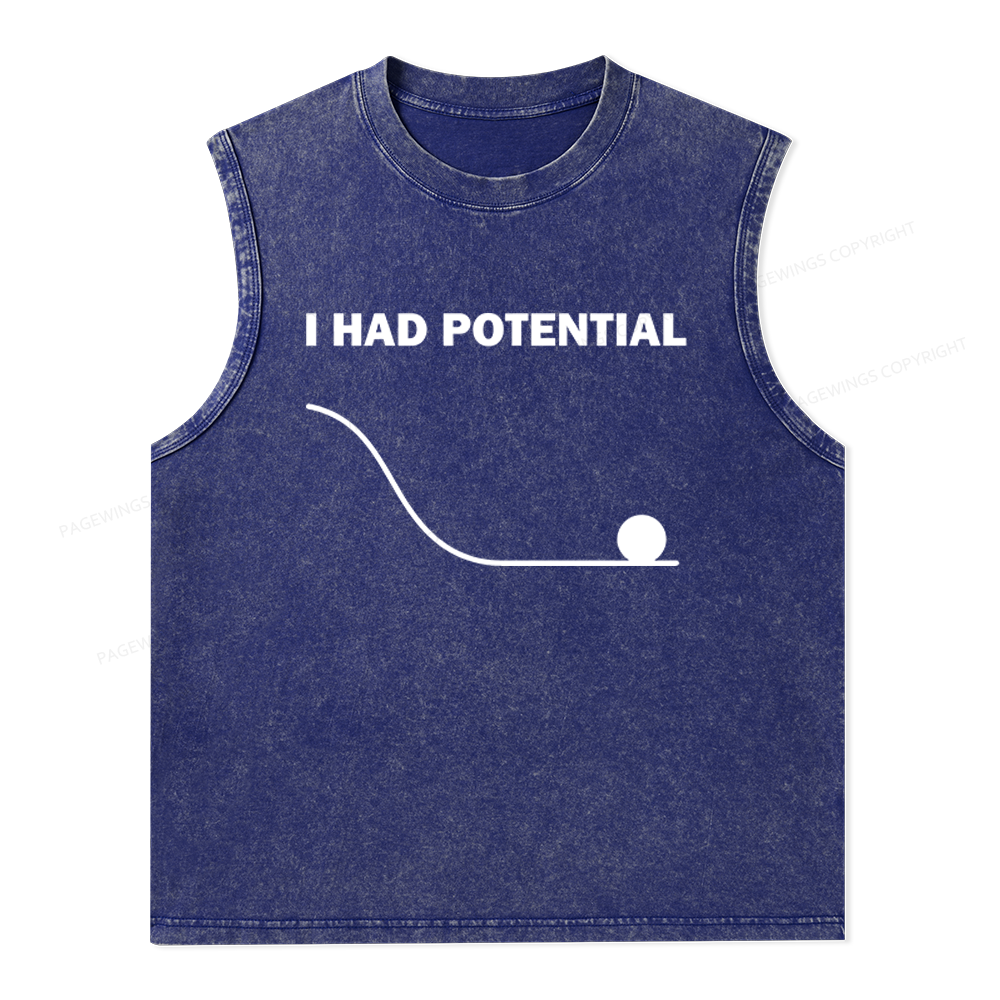 Pagewings Science Fiction Nerd Unisex Washed Tank Top