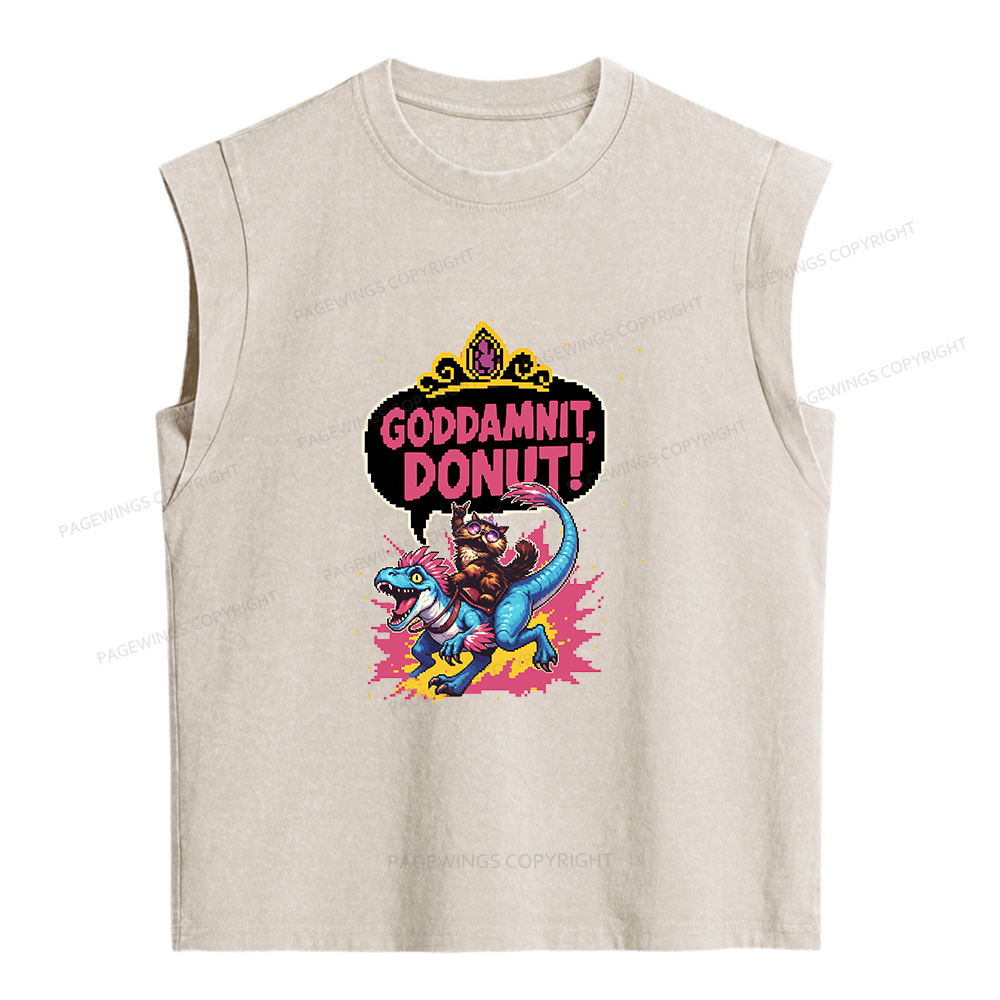 Pagewings Sci-Fi Novel Lover Women's Washed Tank Top