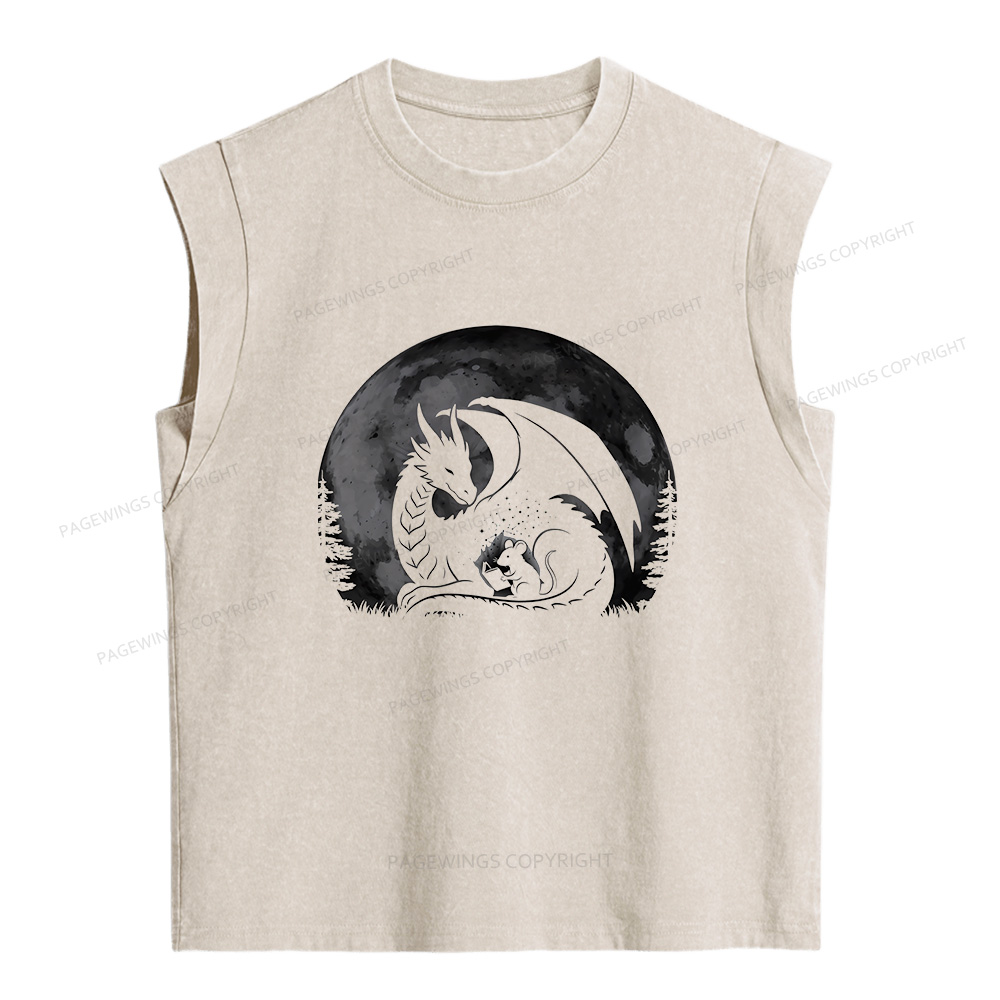 Pagewings Fantasy Women's Washed Tank Top