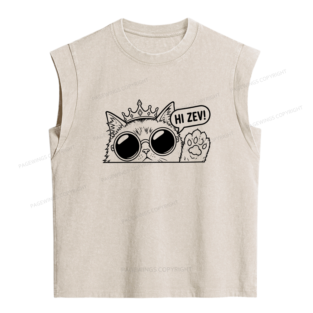 Pagewings Sci Fi Bookish Women's Washed Tank Top
