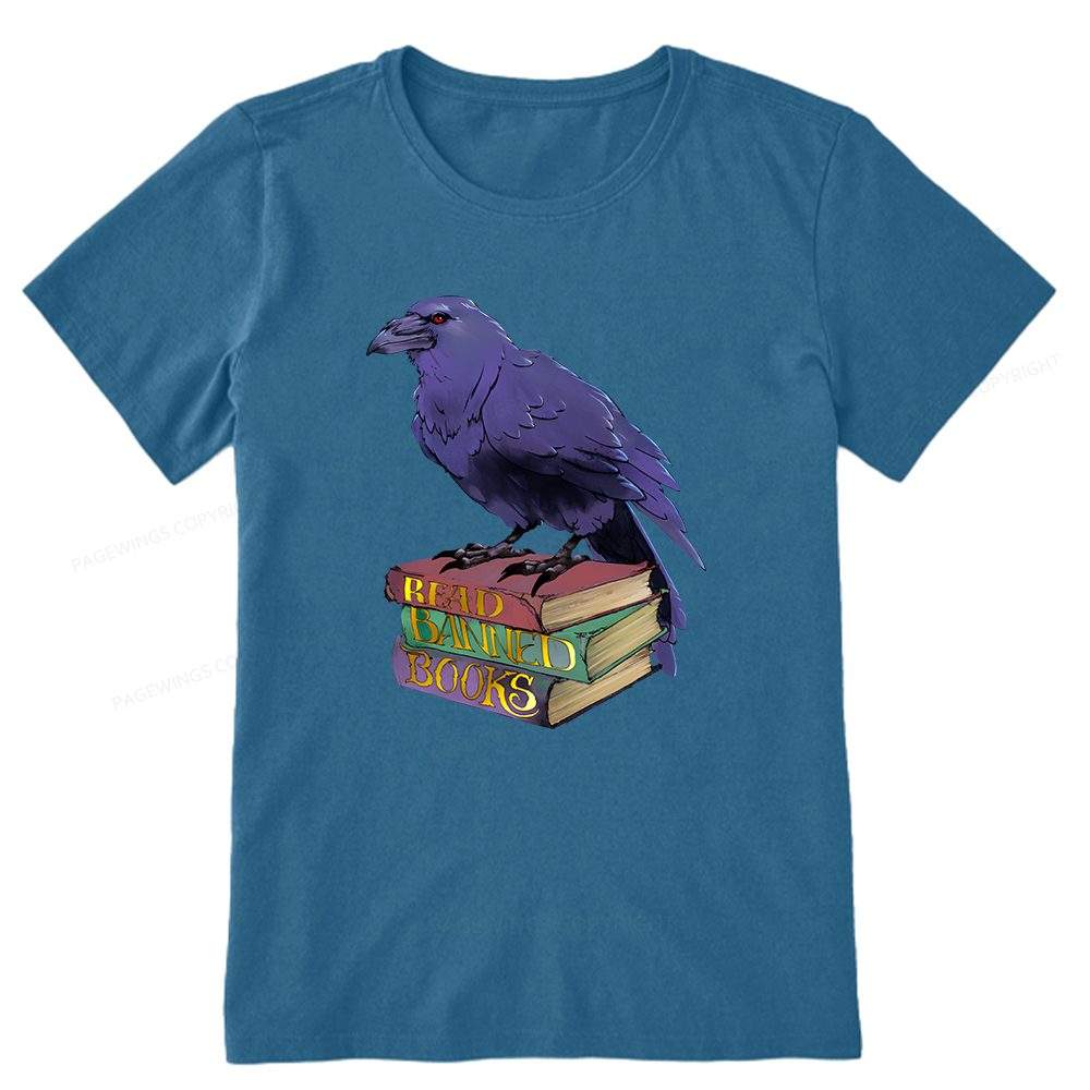 Pagewings Read Banned Books Unisex Classic T-shirt