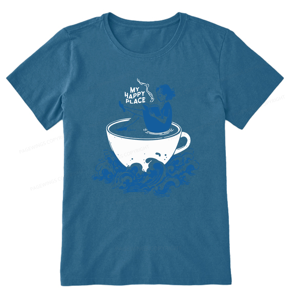 Pagewings My Happy Place Unisex Classic T-shirt