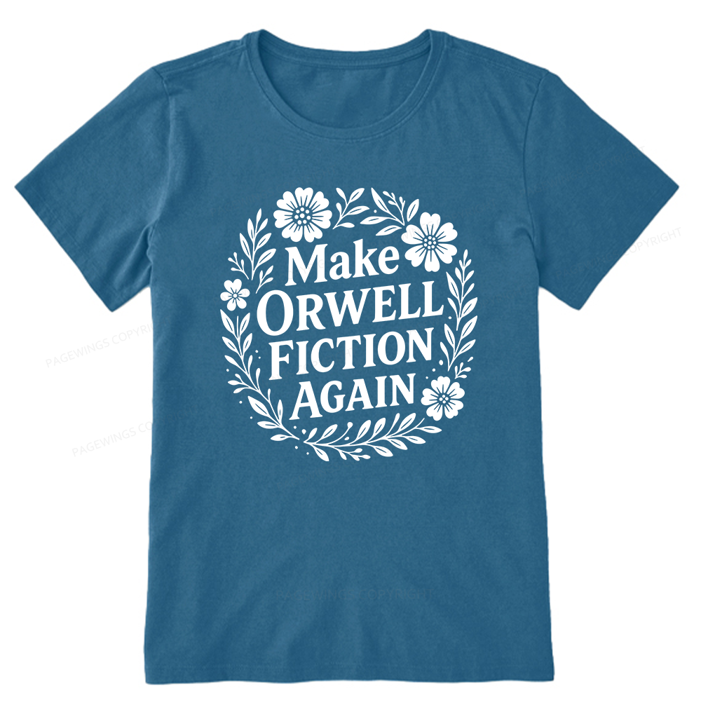 Pagewings  Make Orwell Fiction Again Unisex Classic T-shirt