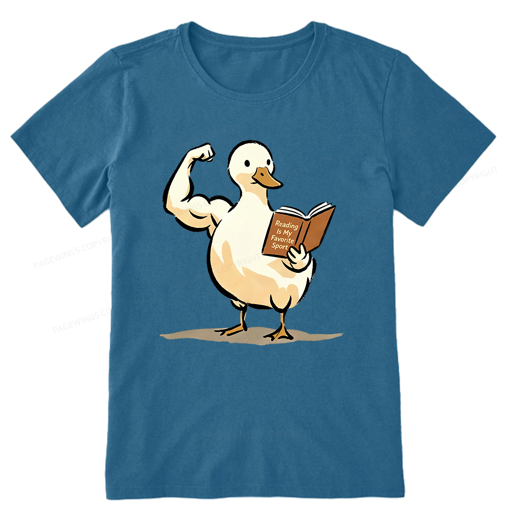 Pagewings Reading is My Favorite Sport Unisex Classic T-shirt