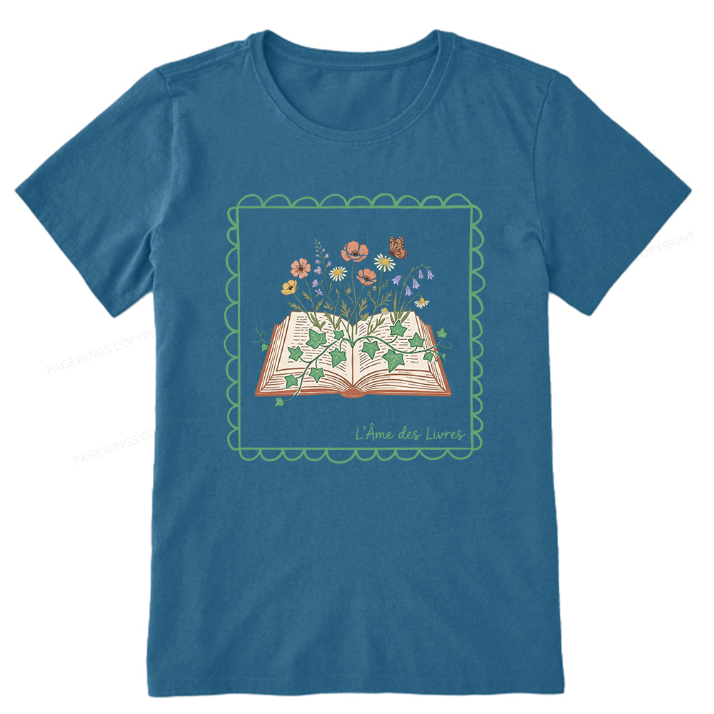 Pagewings The Soul of Books Unisex Classic T-shirt