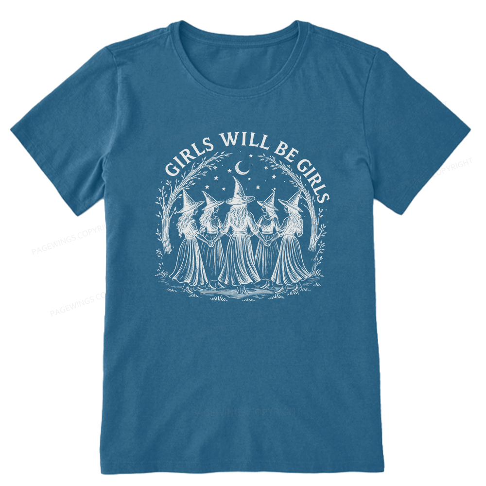 Pagewings Girls Will Be Girls Unisex Classic T-shirt