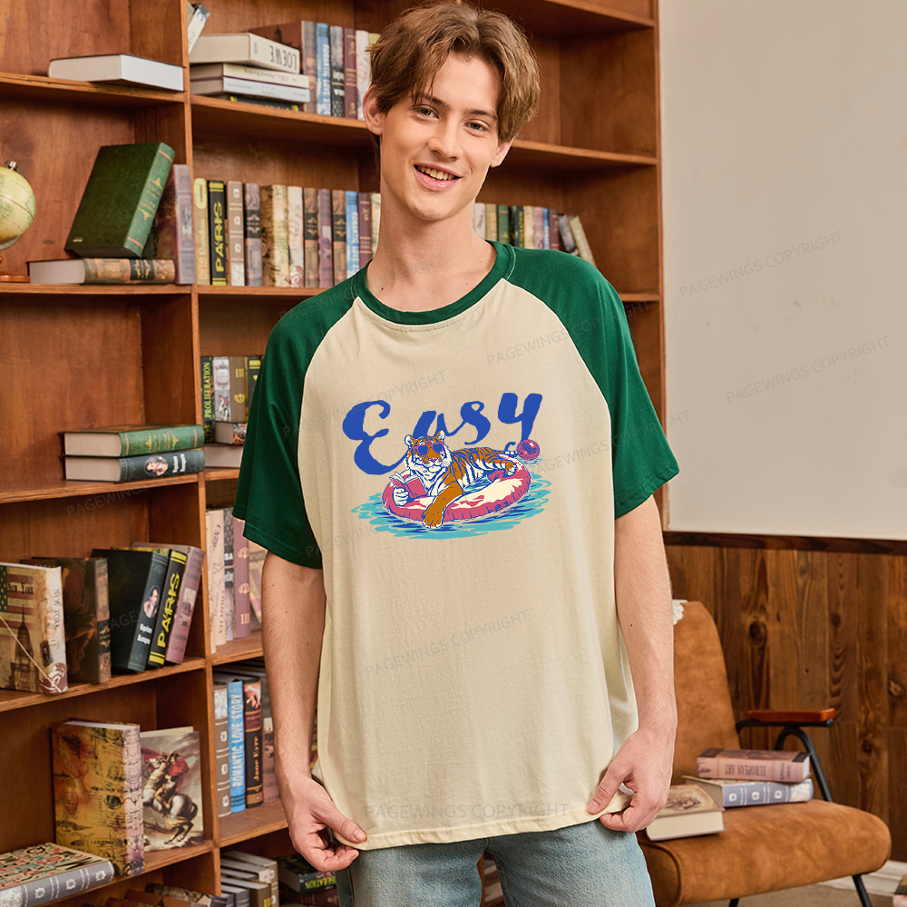Pagewings Summer Reading Raglan T-shirt