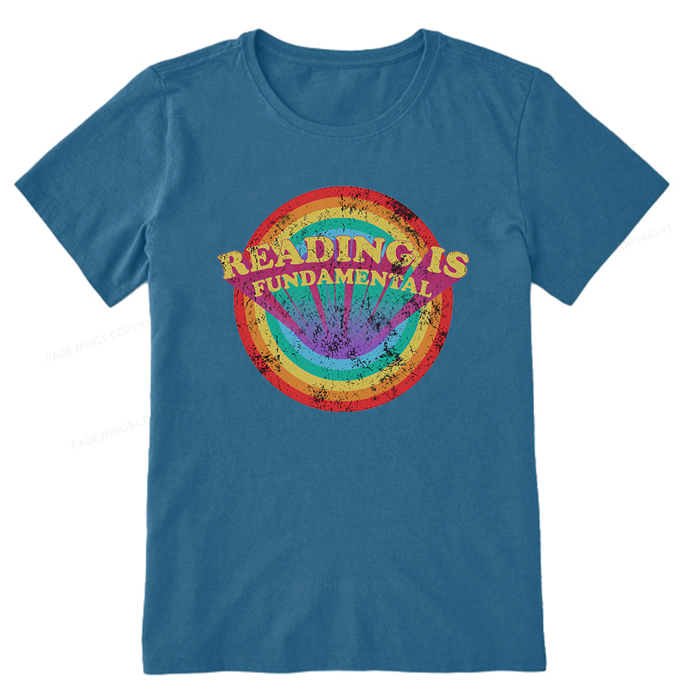 Pagewings Reading Is Fundamental Unisex Classic T-shirt