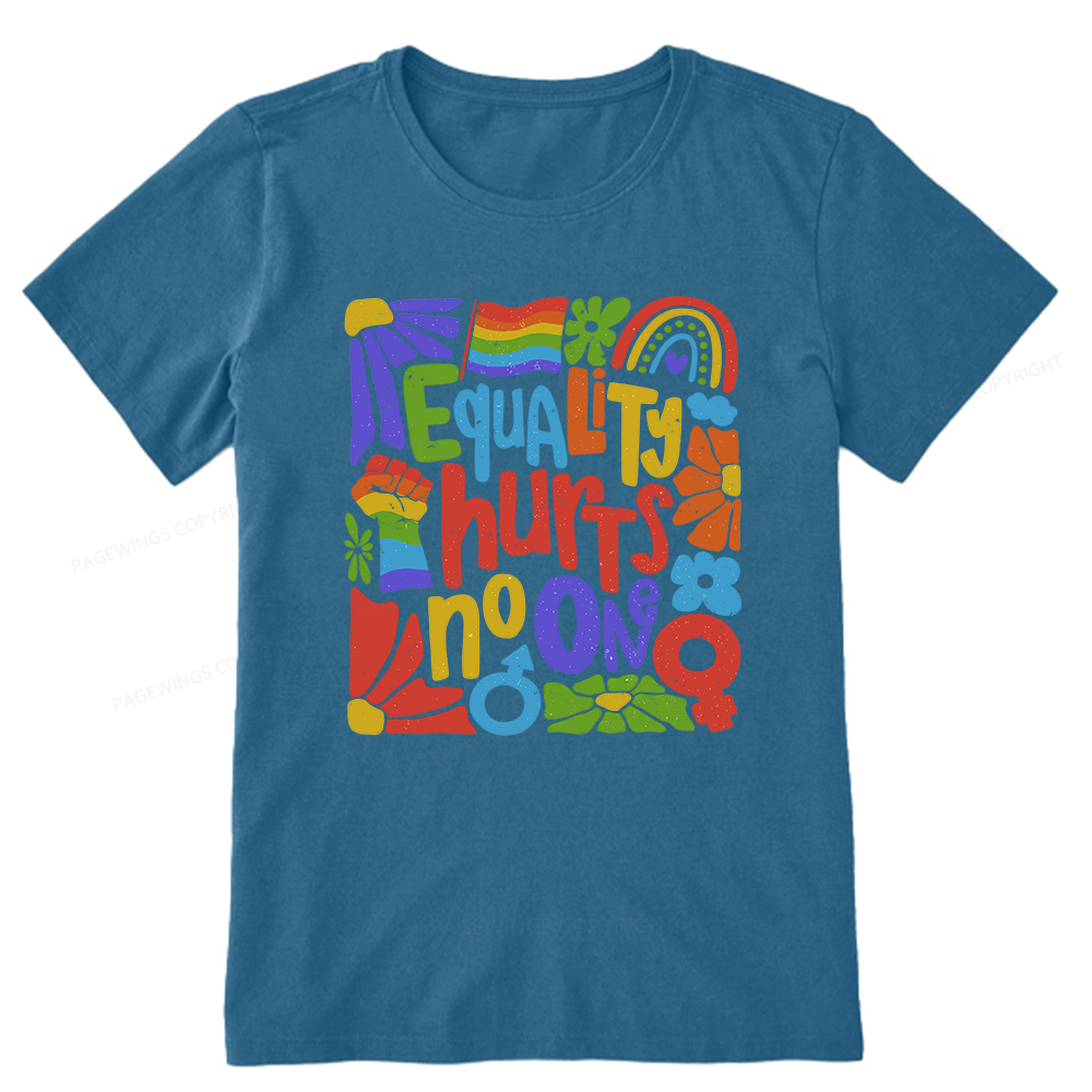 Pagewings Equality Hurts No One Unisex Classic T-shirt