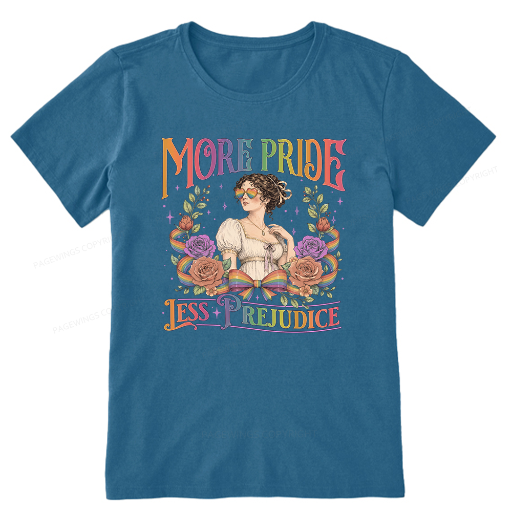 Pagewings More Pride Less Prejudice Unisex Classic T-shirt