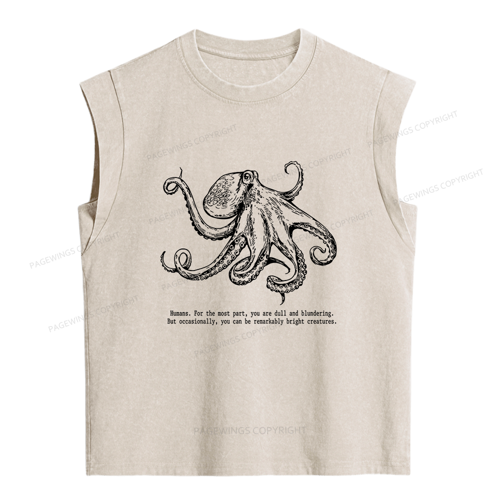 Pagewings Fantasy Book Lovers Women's Washed Tank Top