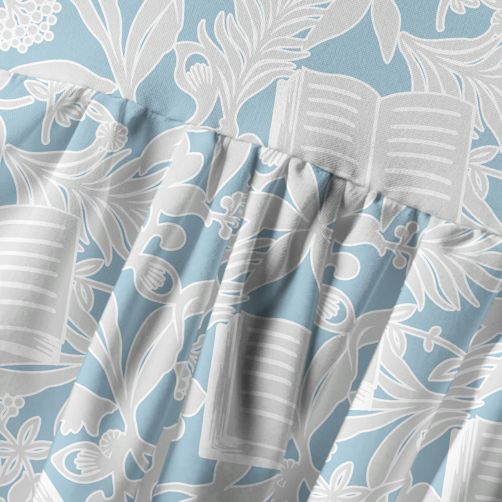 Pagewings Book Lover Printed Spaghetti Strap Midi Sundress
