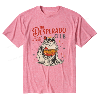 Pagewings Soft Desperado Club Unisex Heather T-Shirt
