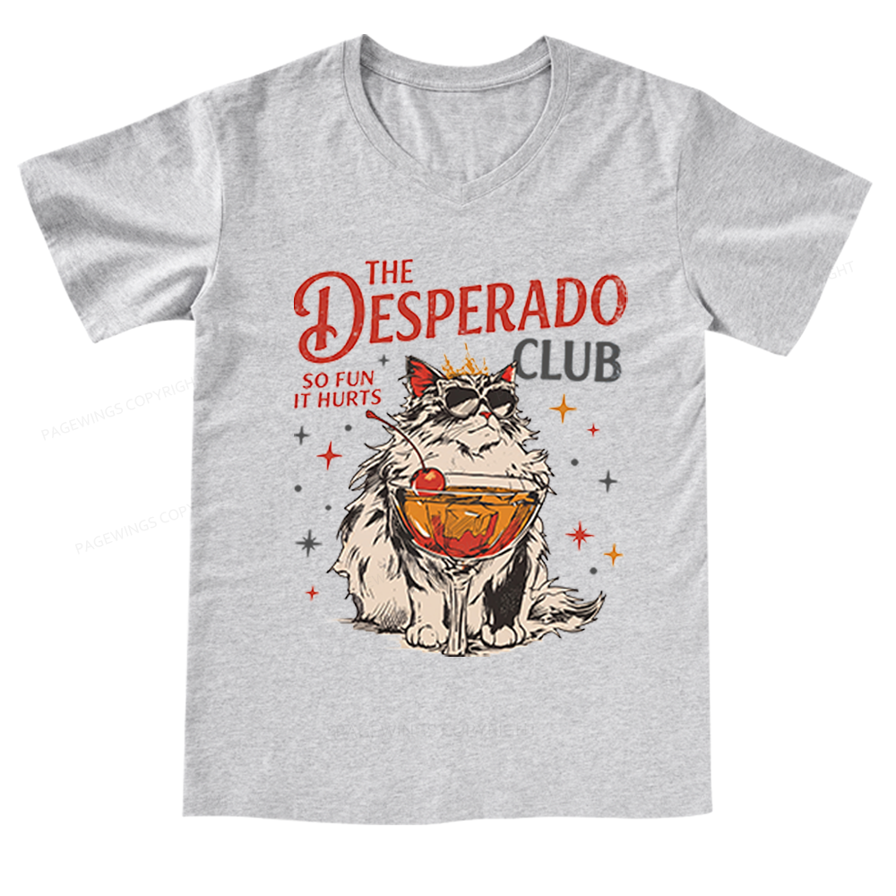 Pagewings Desperado Club V-neck T-shirt