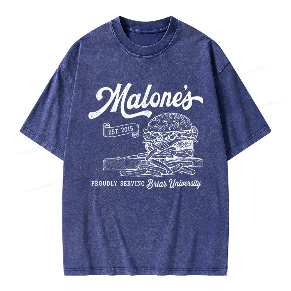 Pagewings Hockey Romance Unisex Washed T-shirt