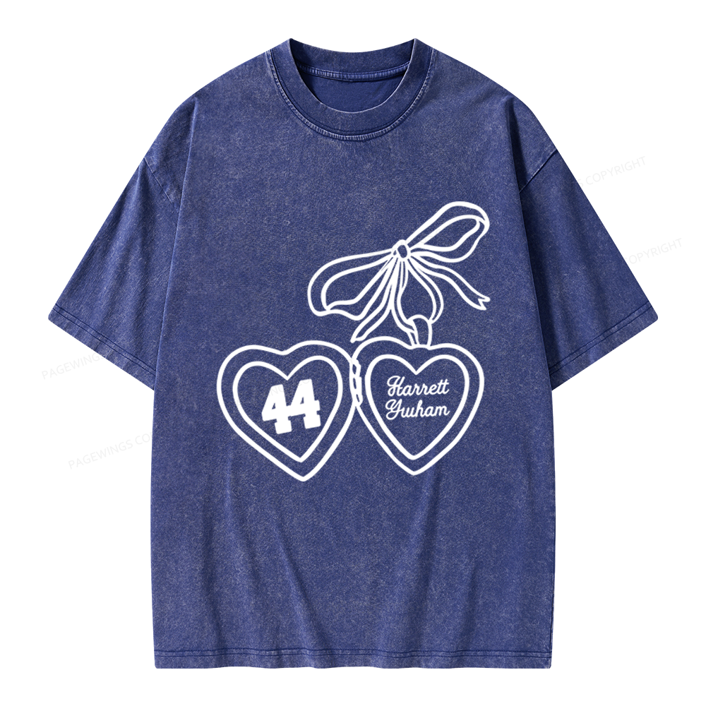 Pagewings Hockey Romance Unisex Washed T-shirt