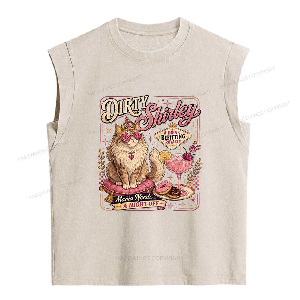 Pagewings Sci-Fi Novel Lover Women's Washed Tank Top