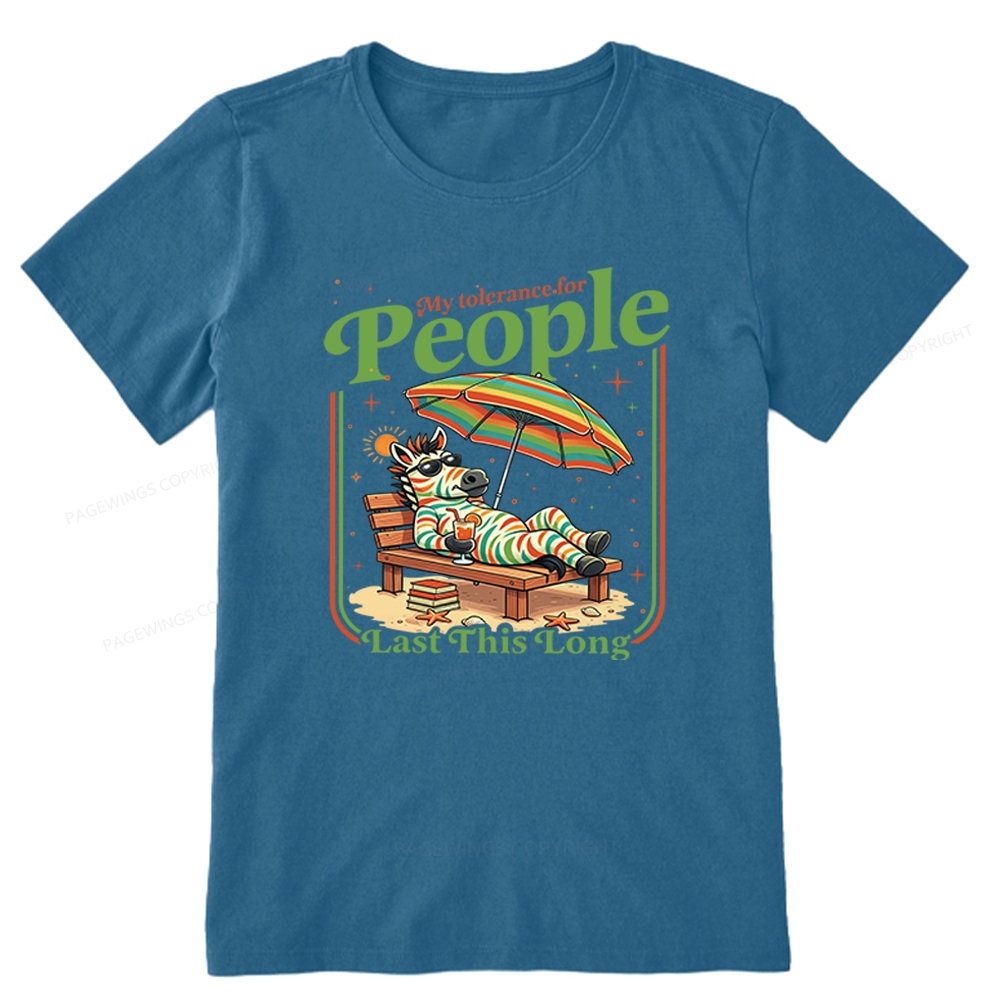 Pagewings Funny Zebra Unisex Classic T-shirt