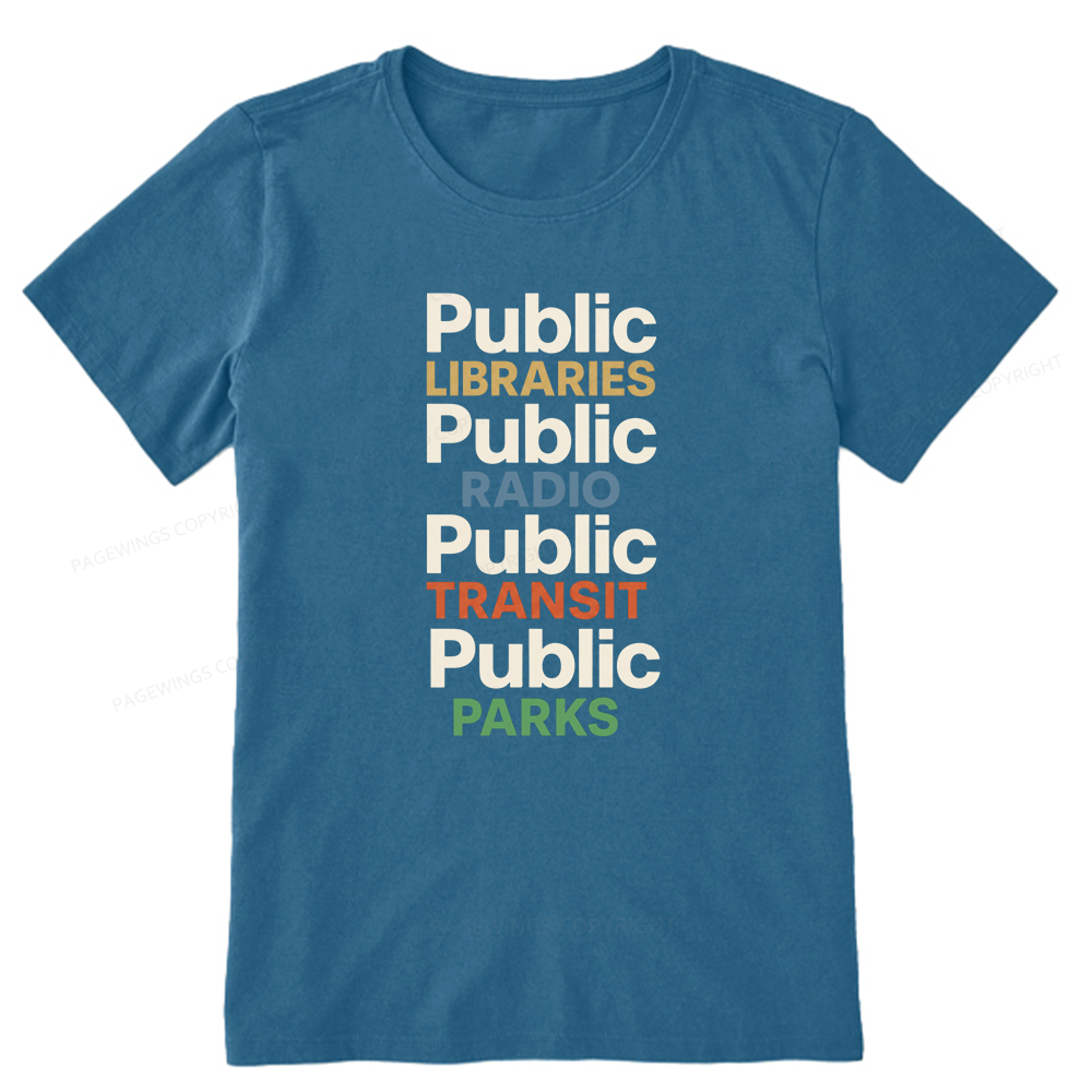 Pagewings Public Libraries Unisex Classic T-shirt