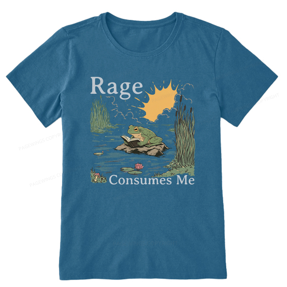 Pagewings Rage Consumes Me Unisex Classic T-shirt
