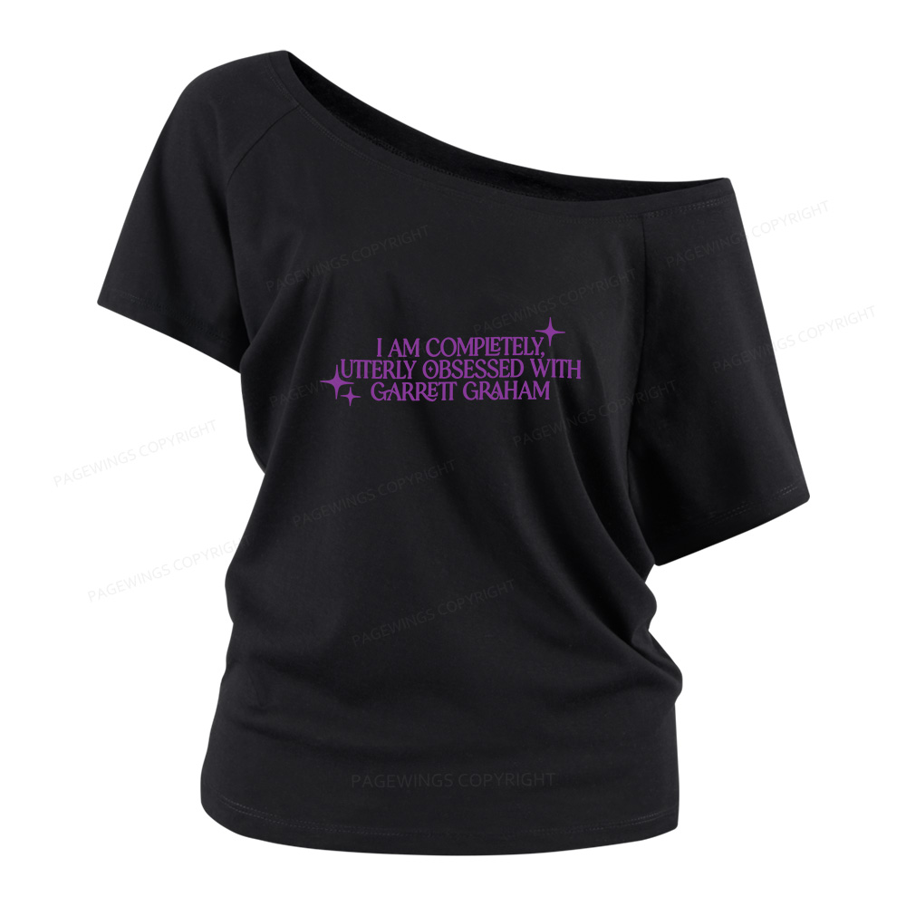 Pagewings Hockey Romace Women Off Shoulder T-shirts