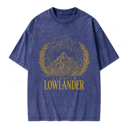 Pagewings Fantasy Books Lover Unisex Washed T-shirt