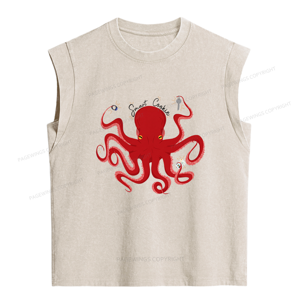 Pagewings Fantasy Book Lovers Women's Washed Tank Top
