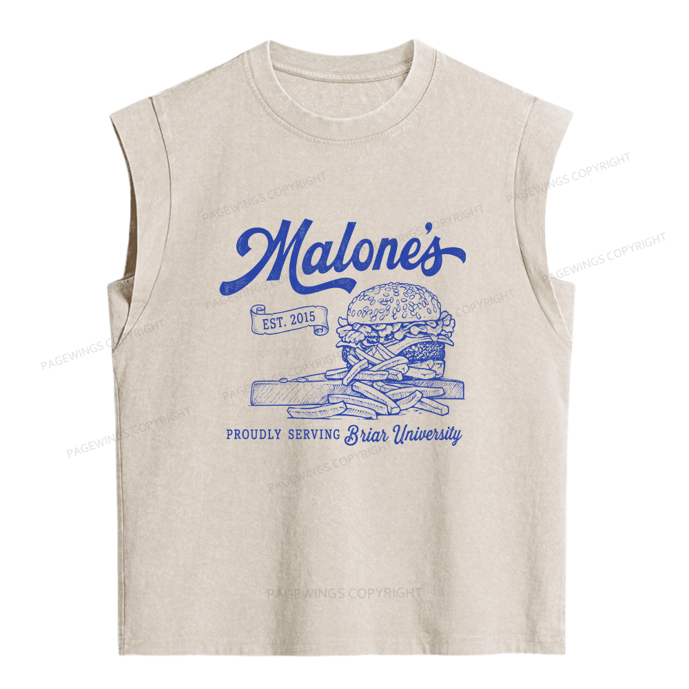 Pagewings Hockey Romance Women's Washed Tank Top