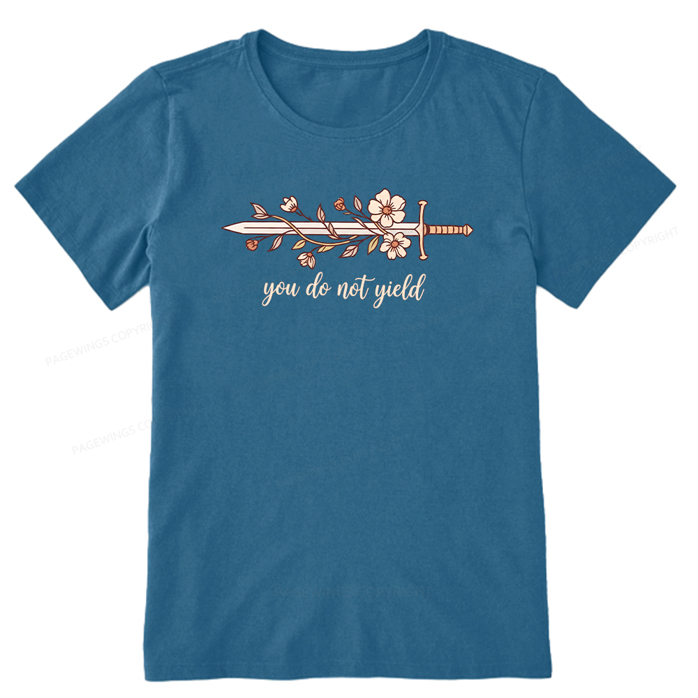 Pagewings You Do Not Yield  Unisex Classic T-shirt