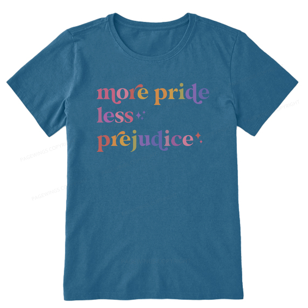 Pagewings More Pride Less Prejudice Unisex Classic T-shirt