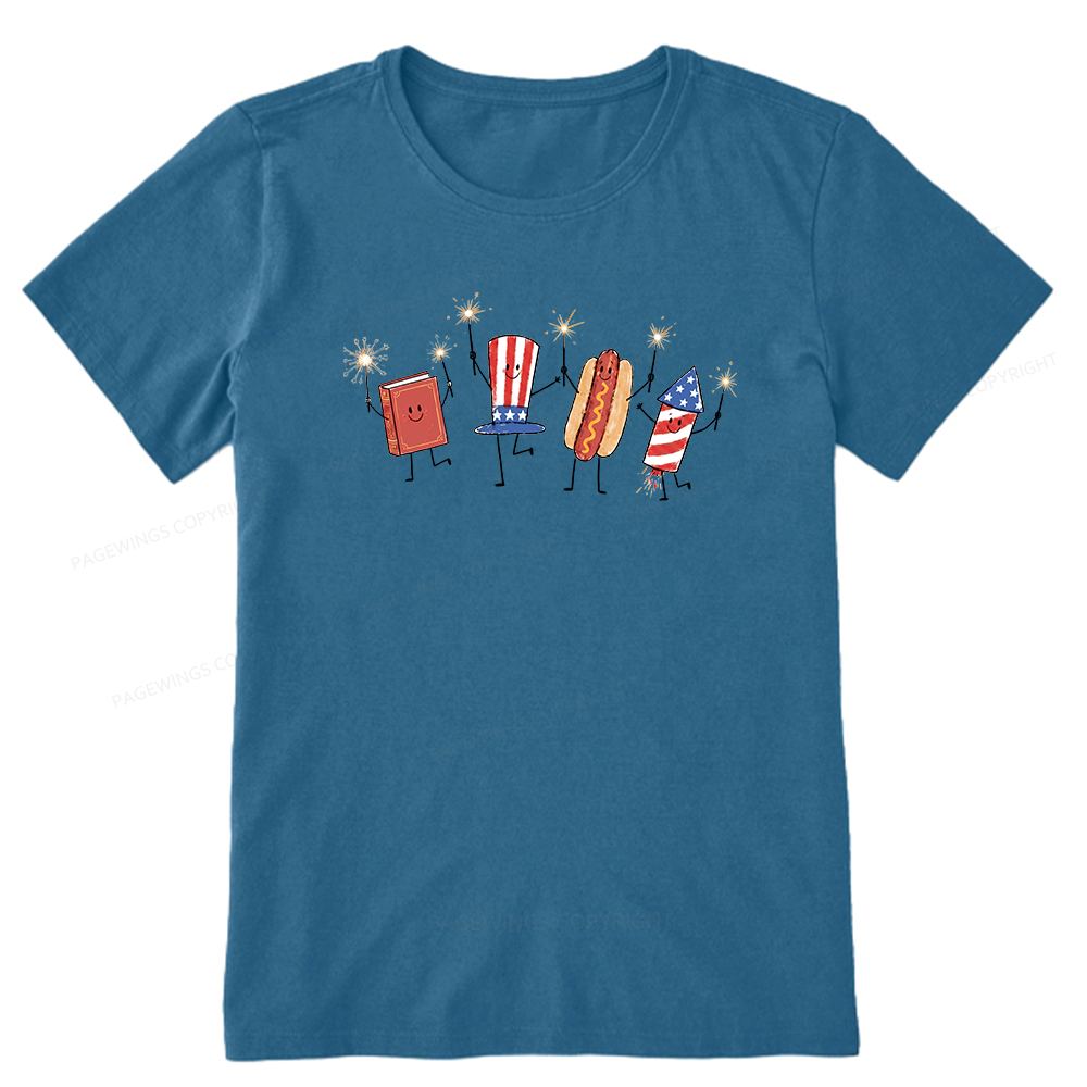 Pagewings Funny Sumer 250th Unisex Classic T-shirt
