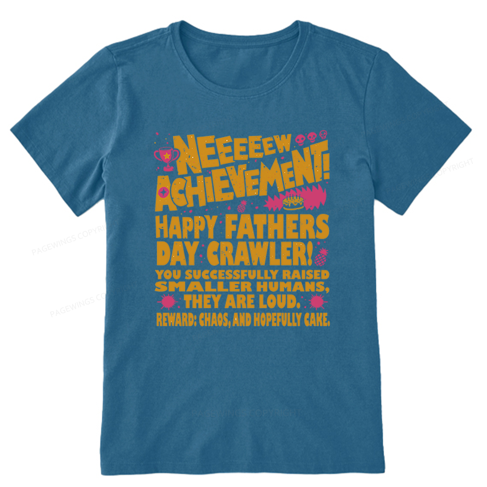 Pagewings Dad Achievement Unisex Classic T-shirt