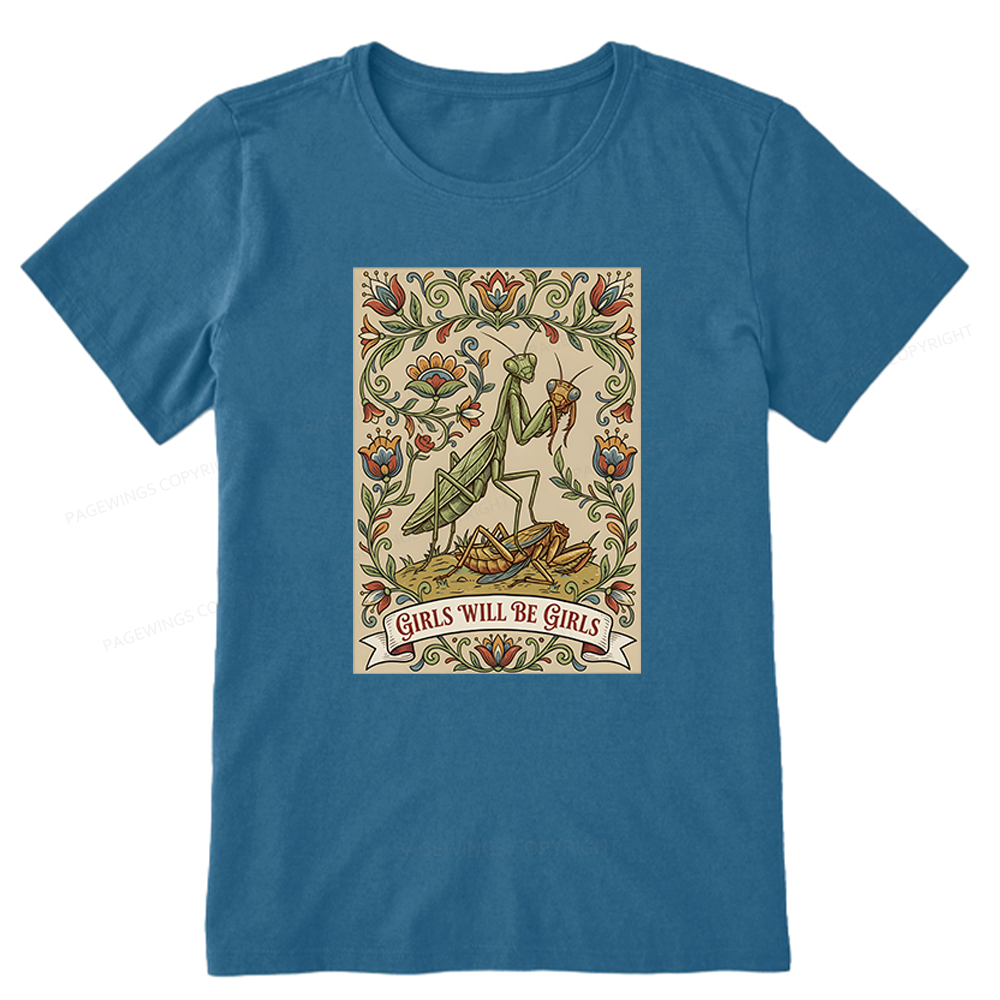 Pagewings Girls Will Be Girls Unisex Classic T-shirt