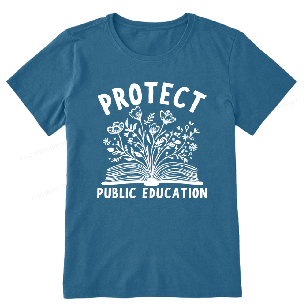 Pagewings Protect Public Schools Unisex Classic T-shirt