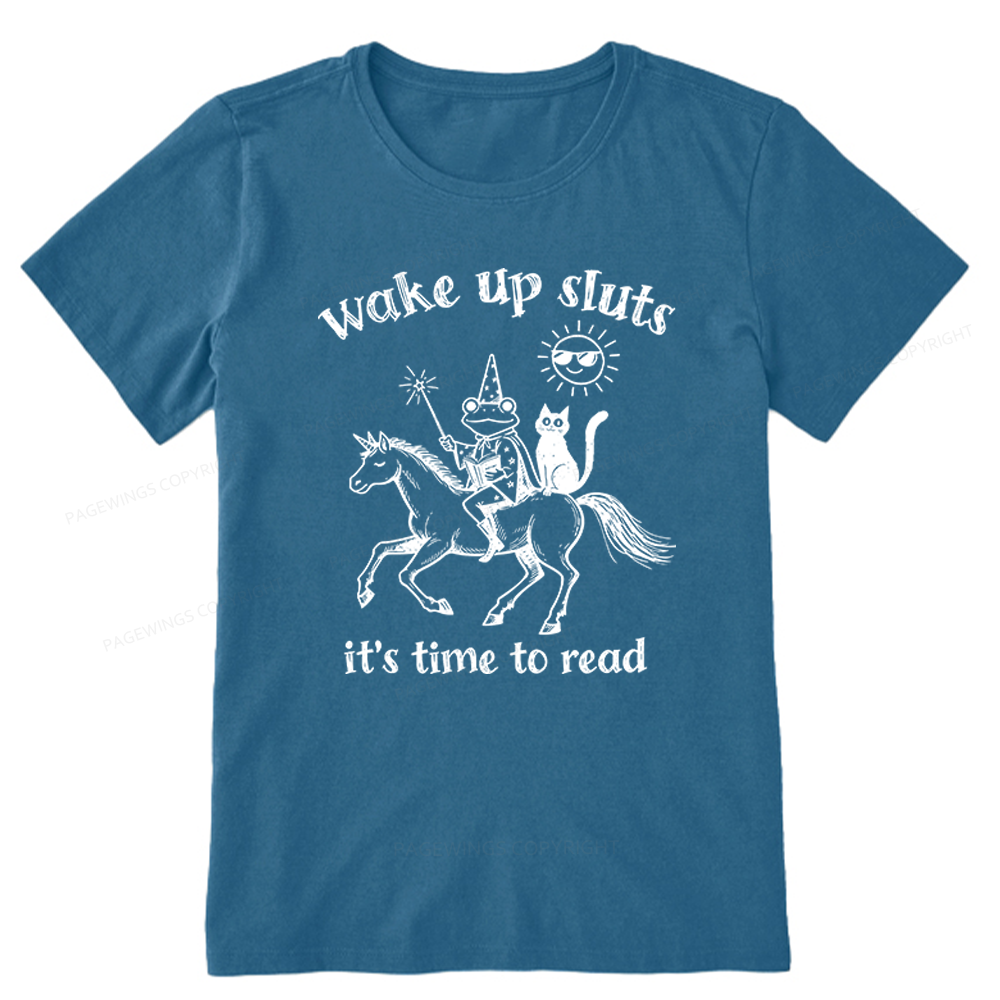 Pagewings Wake Up Sluts Unisex Classic T-shirt