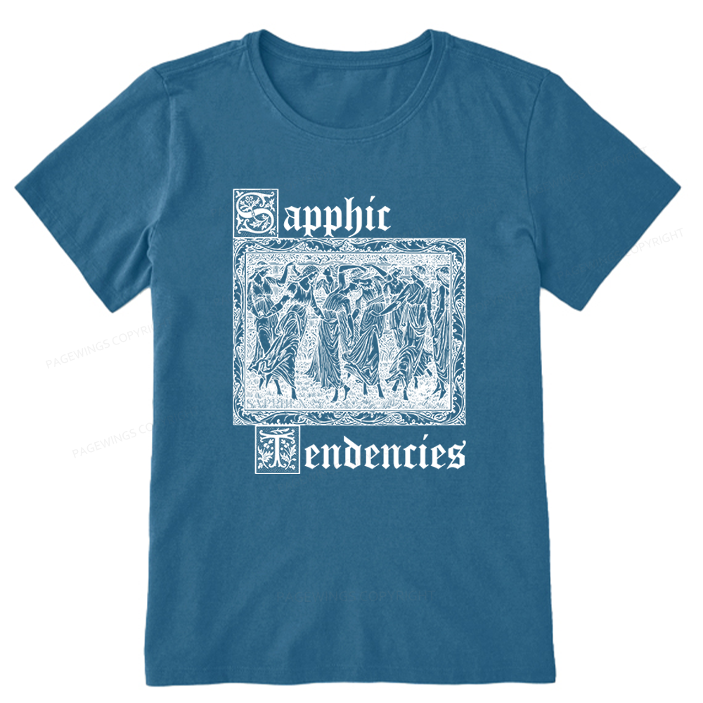 Pagewings Sapphic Tendencies Unisex Classic T-shirt