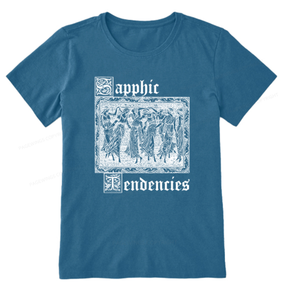 Pagewings Sapphic Tendencies Unisex Classic T-shirt