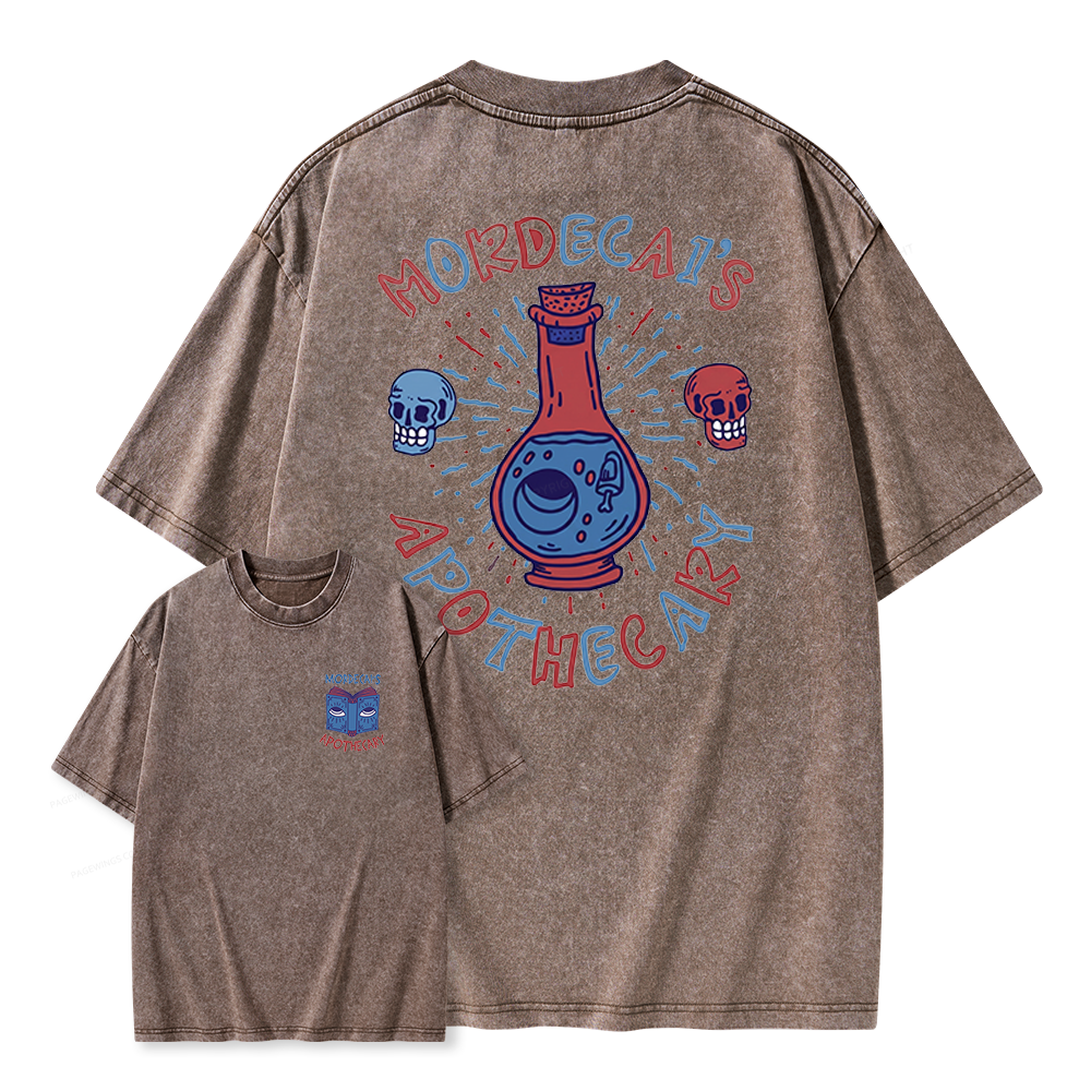 Pagewings Apothecary Unisex Washed T-shirt