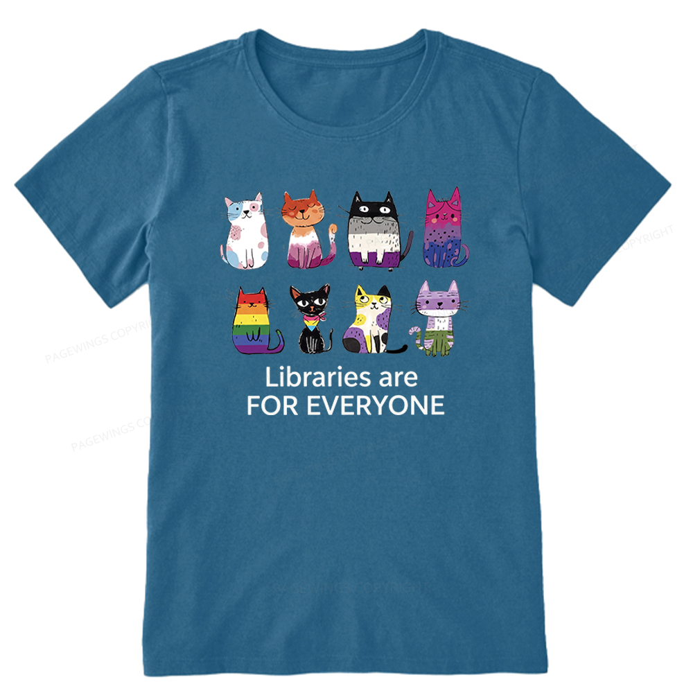 Pagewings Libraries Are For Everyone Unisex Classic T-shirt