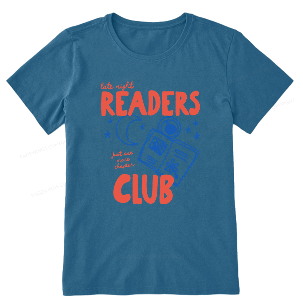 Pagewings Late Night Readers Club Unisex Classic T-shirt
