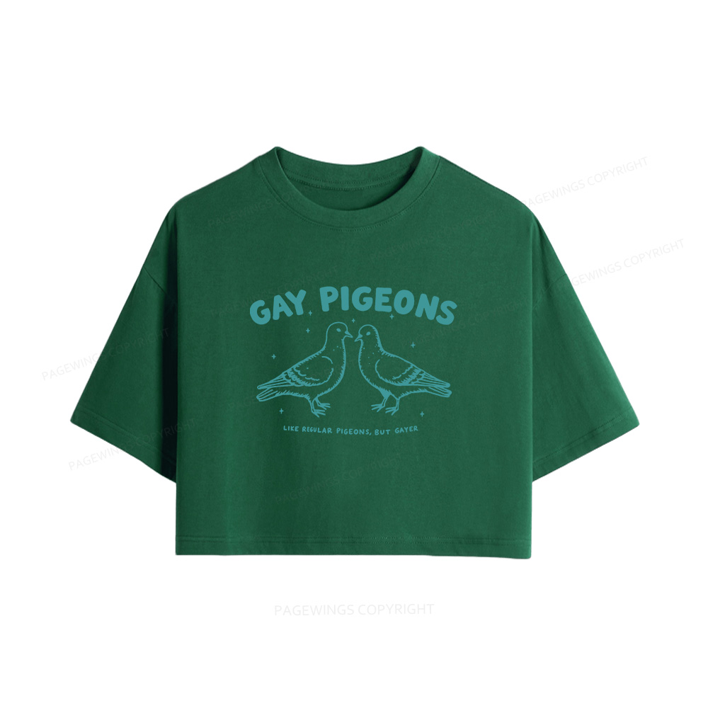 Pagewings Girls Will Be Girls Women Crop Tops