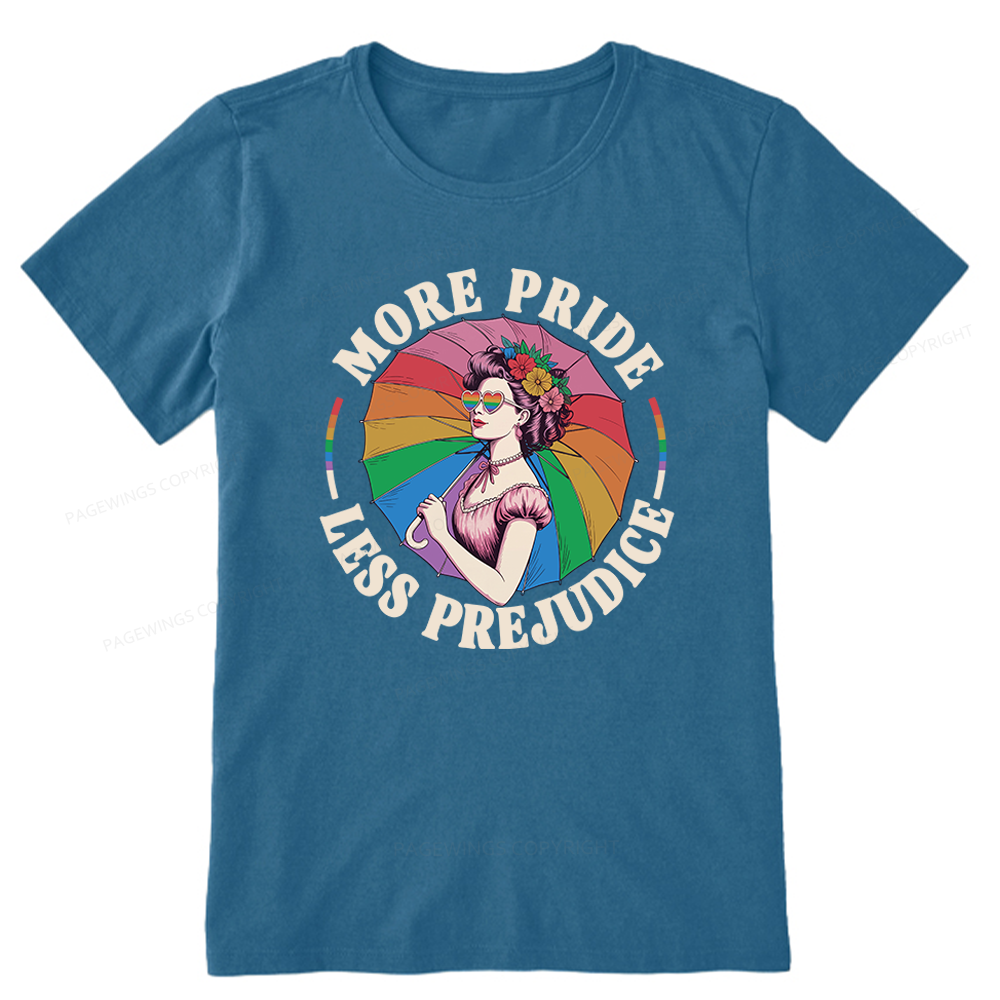 Pagewings More Pride Less Prejudice Unisex Classic T-shirt