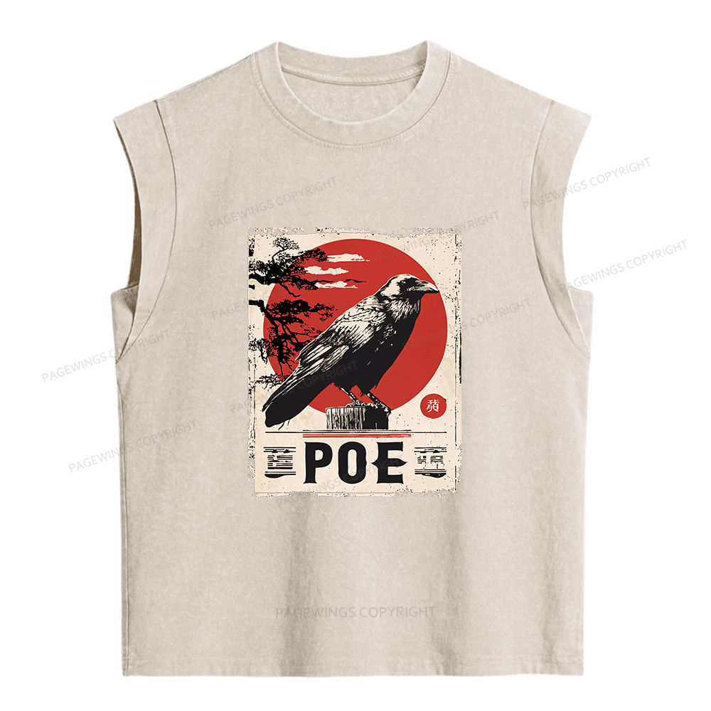 Pagewings Raven Women's Washed Tank Top