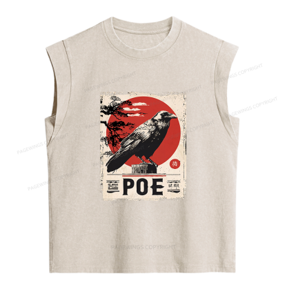 Pagewings Raven Women's Washed Tank Top