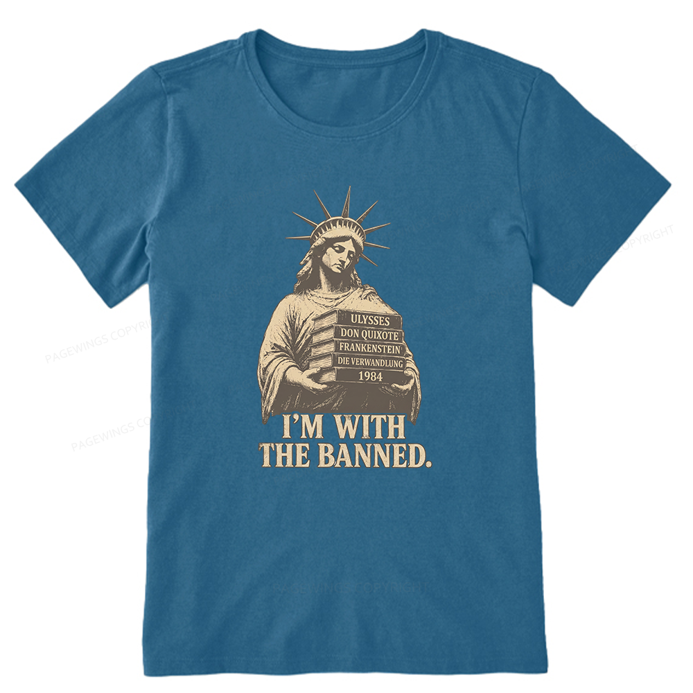 Pagewings I'm With The Banned Unisex Classic T-shirt