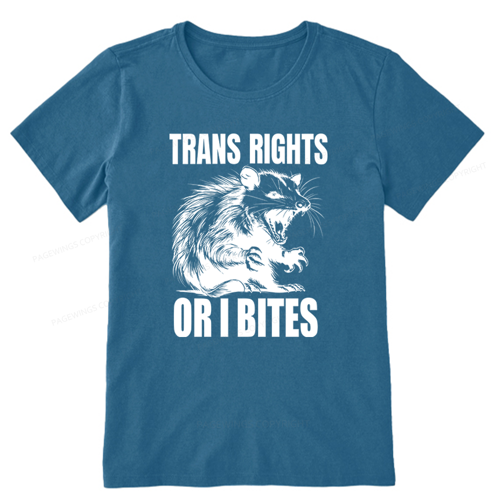 Pagewings Trans Rights Unisex Classic T-shirt