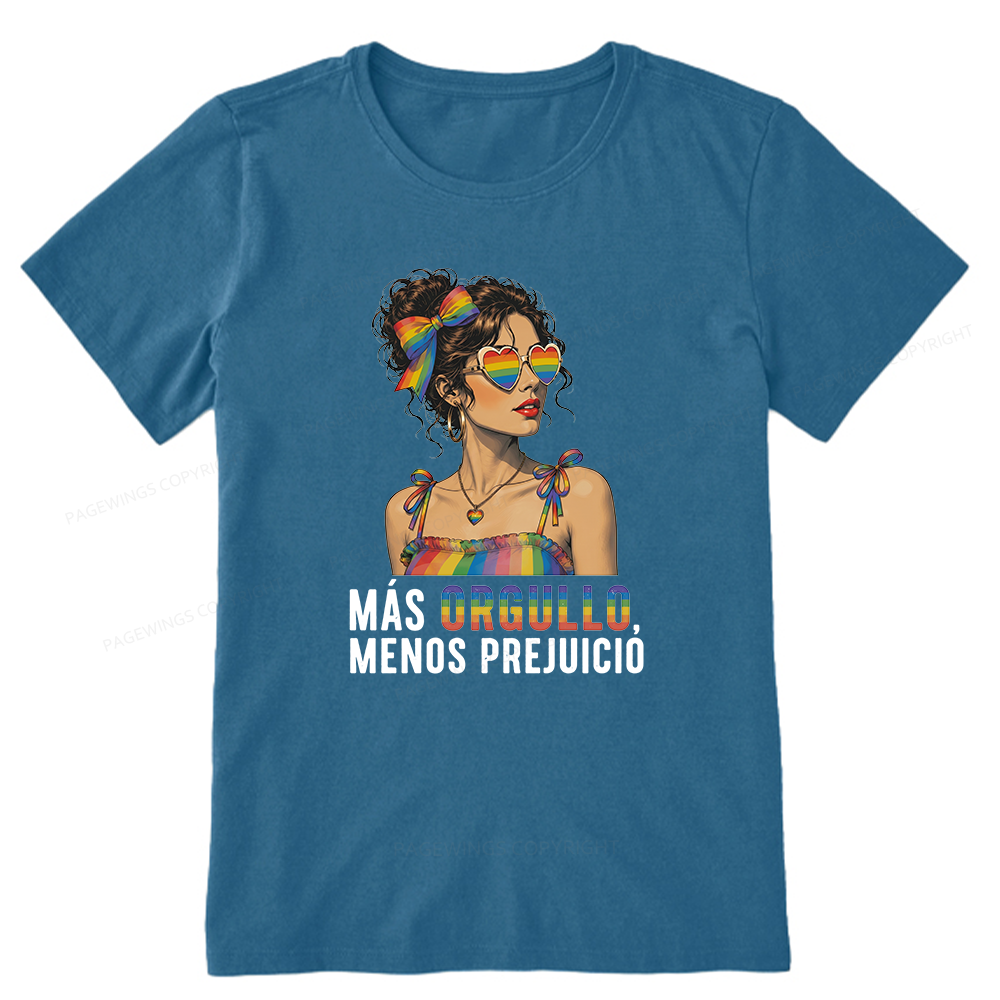 Pagewings More Pride Less Prejudice Unisex Classic T-shirt