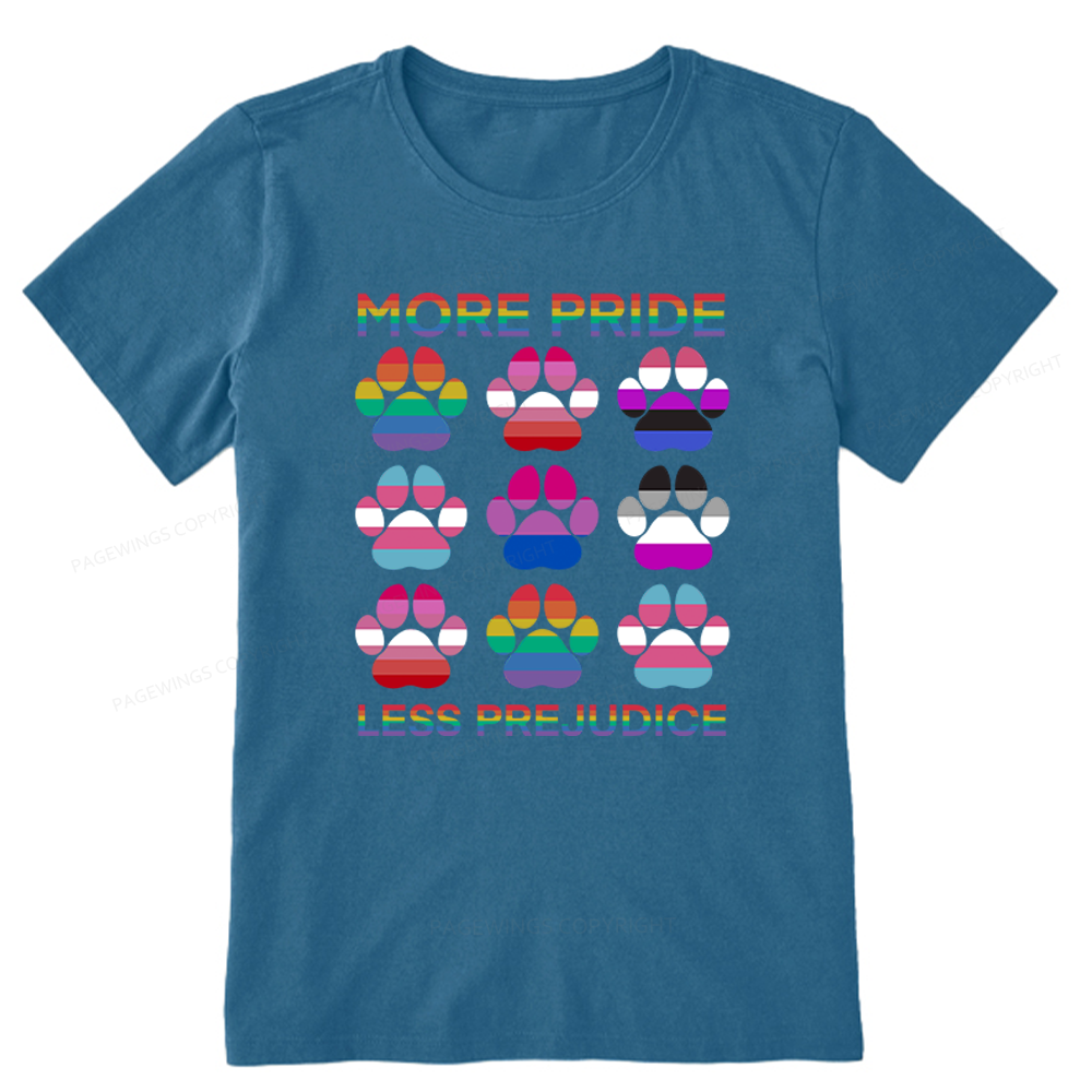 Pagewings More Pride Less Prejudice Unisex Classic T-shirt