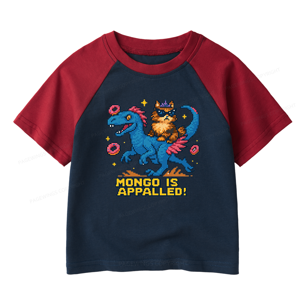 Pagewings Sci-Fi Book Lover Kids Raglan T-shirt 